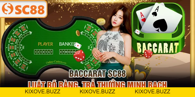 Baccarat SC88 - Luật Rõ Ràng, Trả Thưởng Minh Bạch - kixove.buzz